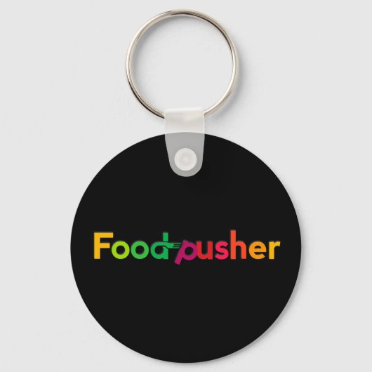 FoodPusherキーチェーン キーホルダー (正面)
