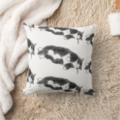 FooFooCat: 不精なジャンボタキシード猫 クッション (ブランケット)