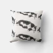 FooFooCat: 不精なジャンボタキシード猫 クッション (裏面)