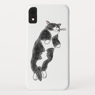 FooFooCat: 不精なジャンボタキシード猫 iPhone XRケース