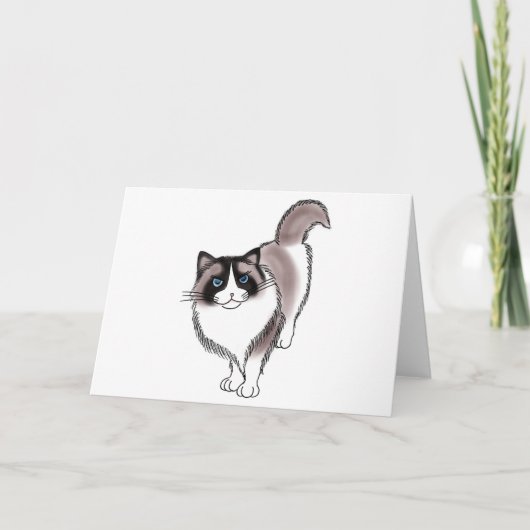 FooFooCat: Sassy Ragdoll カード (正面)