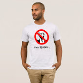 Fool Me Once Anti-Trump Tシャツ (正面フル)