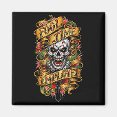 Fool Time Employee Funny Office Humor  マグネット (正面)