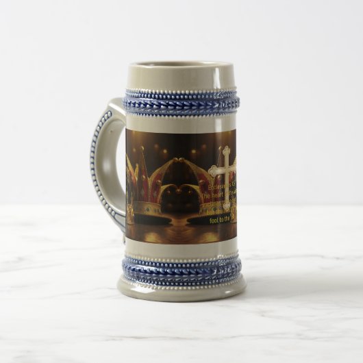 Fool vs Wise ビールジョッキ (正面左)