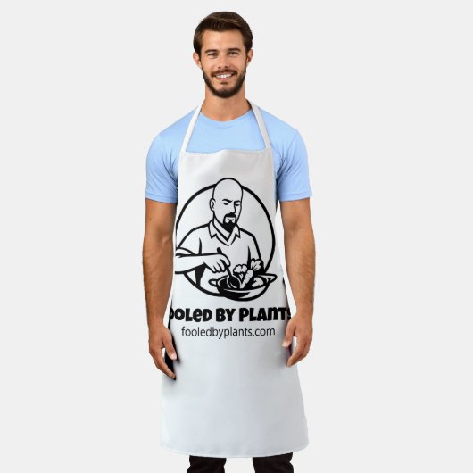 Fooled By Plants Official Apron, Medium エプロン (着用した状態)