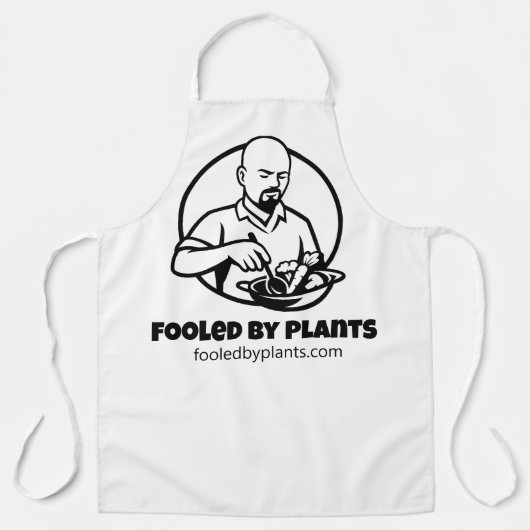 Fooled By Plants Official Apron, Medium エプロン (正面)