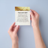 fools金ゴールド- Fractal Art チラシ (手)