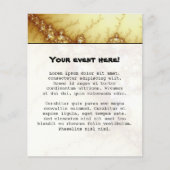 fools金ゴールド- Fractal Art チラシ (正面)