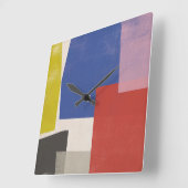 Foolscap -カモダンラーブロック スクエア壁時計 (傾斜)