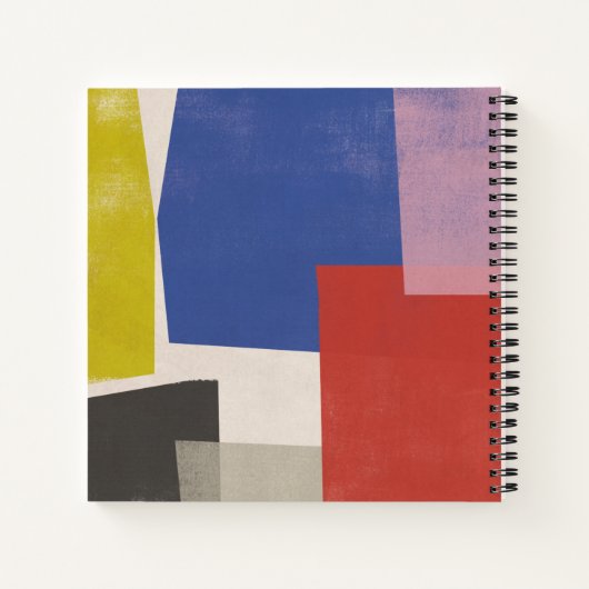 Foolscap - モダン Colorblocks ノートブック (裏面)