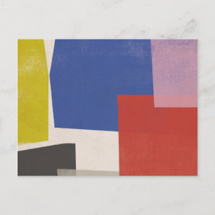 Foolscap - モダン Colorblocks ポストカード