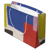 Foolscap - モダン Colorblocks ラージペーパーバッグ (裏面アングル)