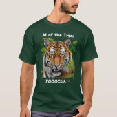 Fooocus - AI of the tiger Tシャツ (正面)