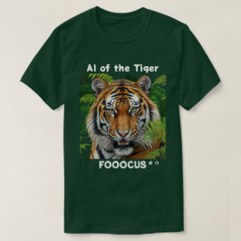 Fooocus - AI of the tiger v2 Tシャツ