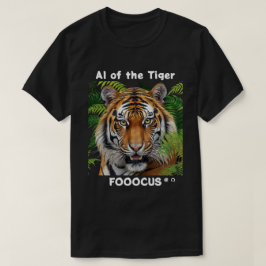 Fooocus - AI of the tiger v2 Tシャツ