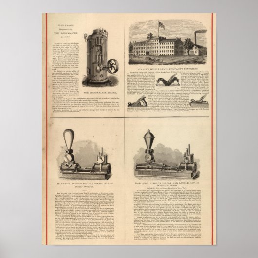 FoosとJane Stanleyのルールとレベル ポスター (正面)