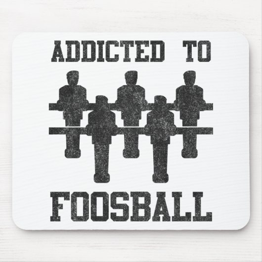 Foosballに熱中される マウスパッド (正面)
