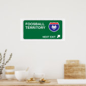 Foosball次の出口 ポスター (キッチン)
