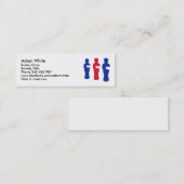 Foosball スキニー名刺 (正面/裏面)