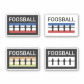 Foosball Retro シール (正面)