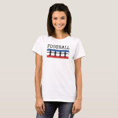 Foosball Retro Tシャツ (正面フル)