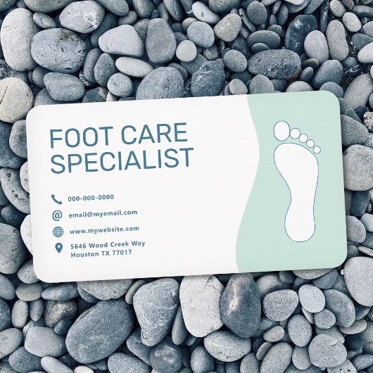 Foot Care Service 名刺