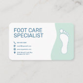 Foot Care Service 名刺 (正面)
