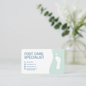 Foot Care Service 名刺 (スタンド正面)