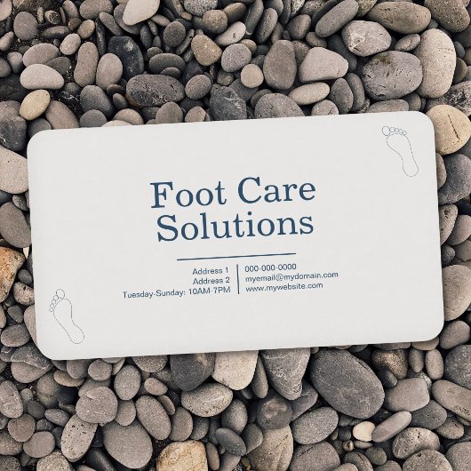 Foot Care Solutions 名刺