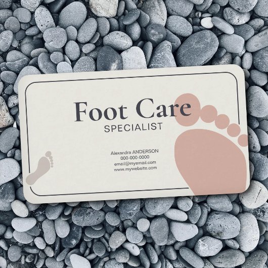 Foot Care Specialist 名刺