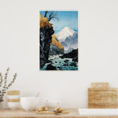 Foot of Mount Ashitaka Japanese Fine Art Print ポスター (キッチン)
