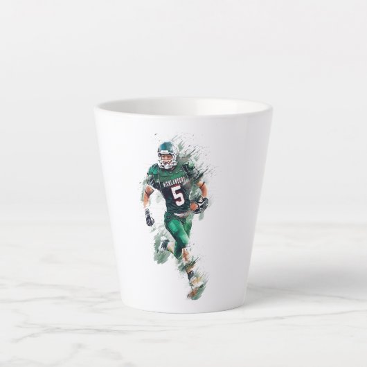 Football カフェラテマグ (正面)