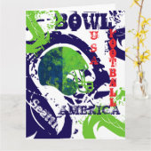 FOOTBALL カード (黄色い花)