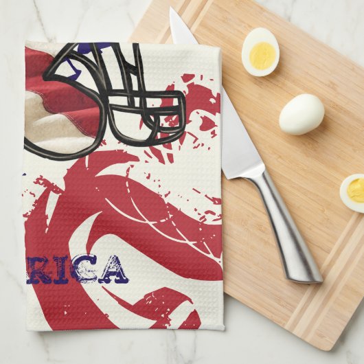 FOOTBALL キッチンタオル (四つ折り)