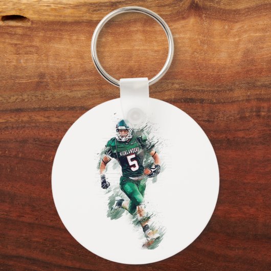 Football キーホルダー (正面)