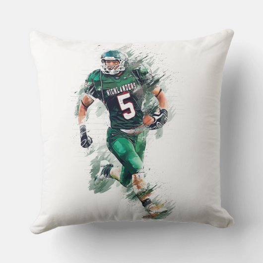 Football クッション (裏面)