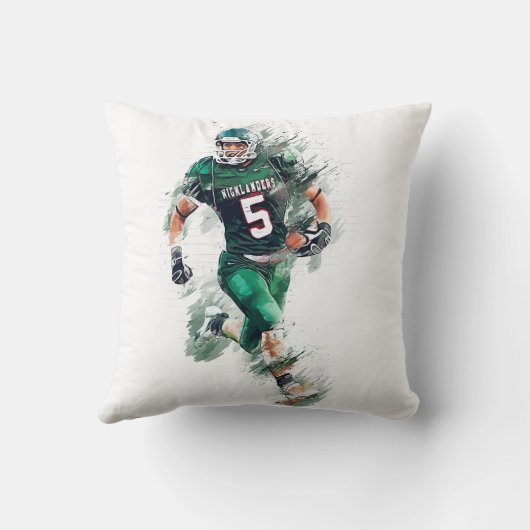 Football クッション (裏面)