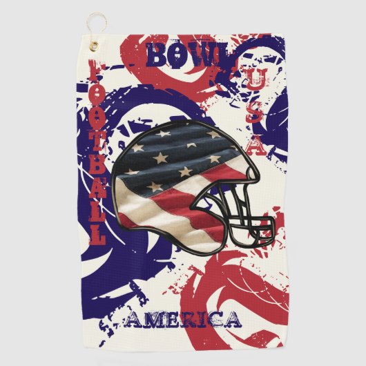 FOOTBALL ゴルフタオル (正面)