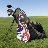 FOOTBALL ゴルフタオル (グリーン)