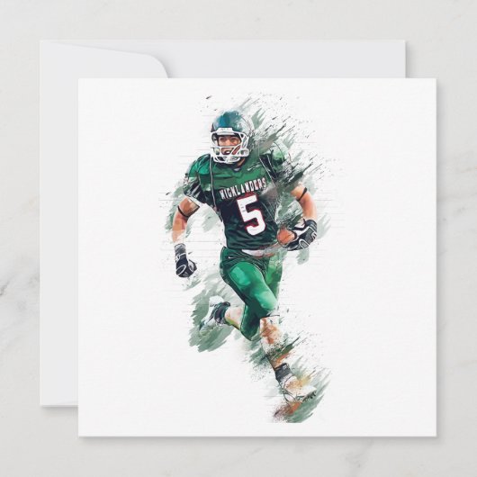 Football シーズンカード (正面)