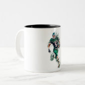 Football ツートーンマグカップ (正面左)