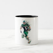 Football ツートーンマグカップ (中央)