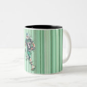 Football ツートーンマグカップ (正面右)