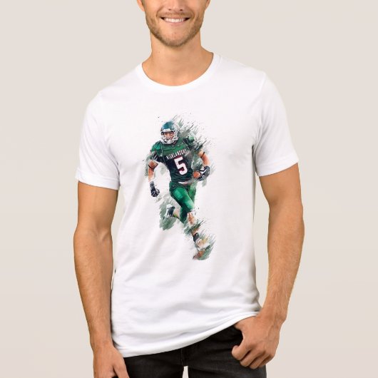 Football トライブレンドTシャツ (正面)