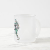 Football フロストグラスマグカップ (正面右)