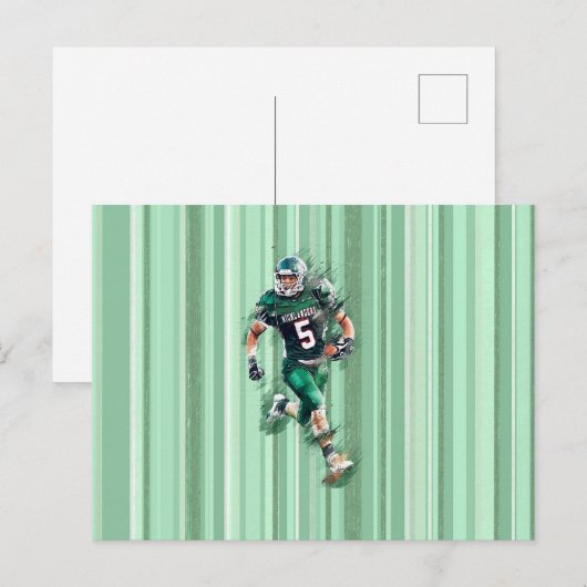 Football ポストカード (正面/裏面)