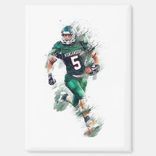 Football マグネット (正面)