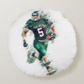 Football ラウンドクッション (裏面)