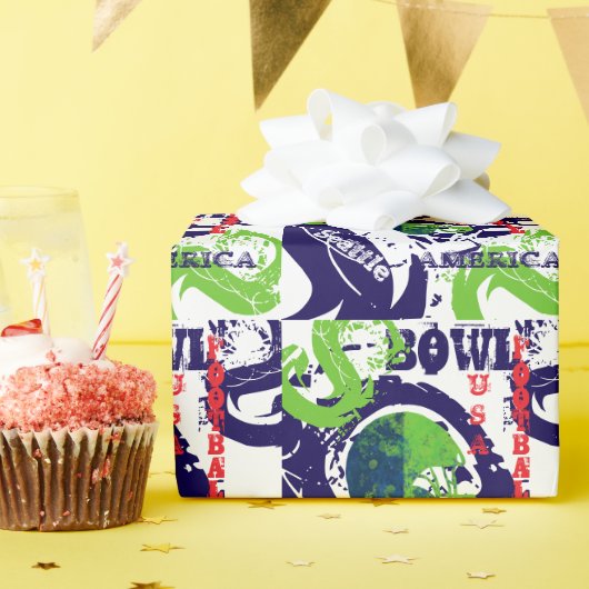 FOOTBALL ラッピングペーパー (誕生日パーティー)