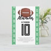 Football 10th Birthday 招待状 (スタンド正面)